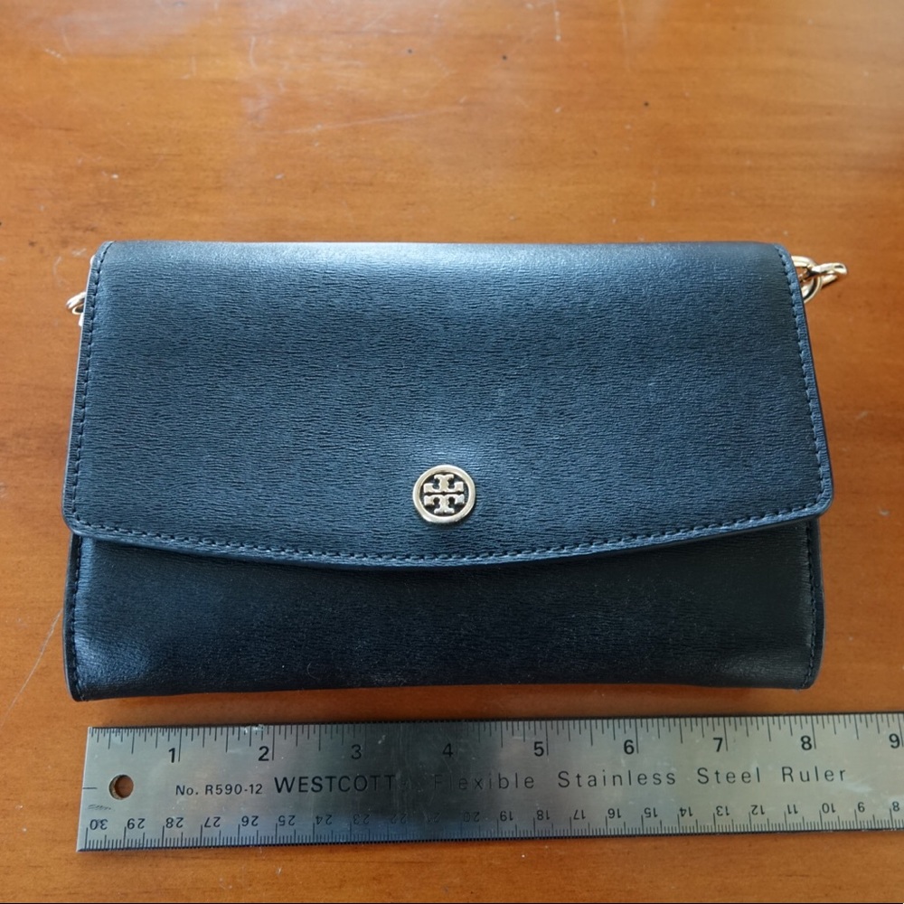 Tory Burch Robinson bag - NWOT - Black leather - Classic!